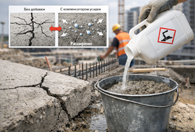 Компенсаторы усадки: как снизить риск трещин в бетоне